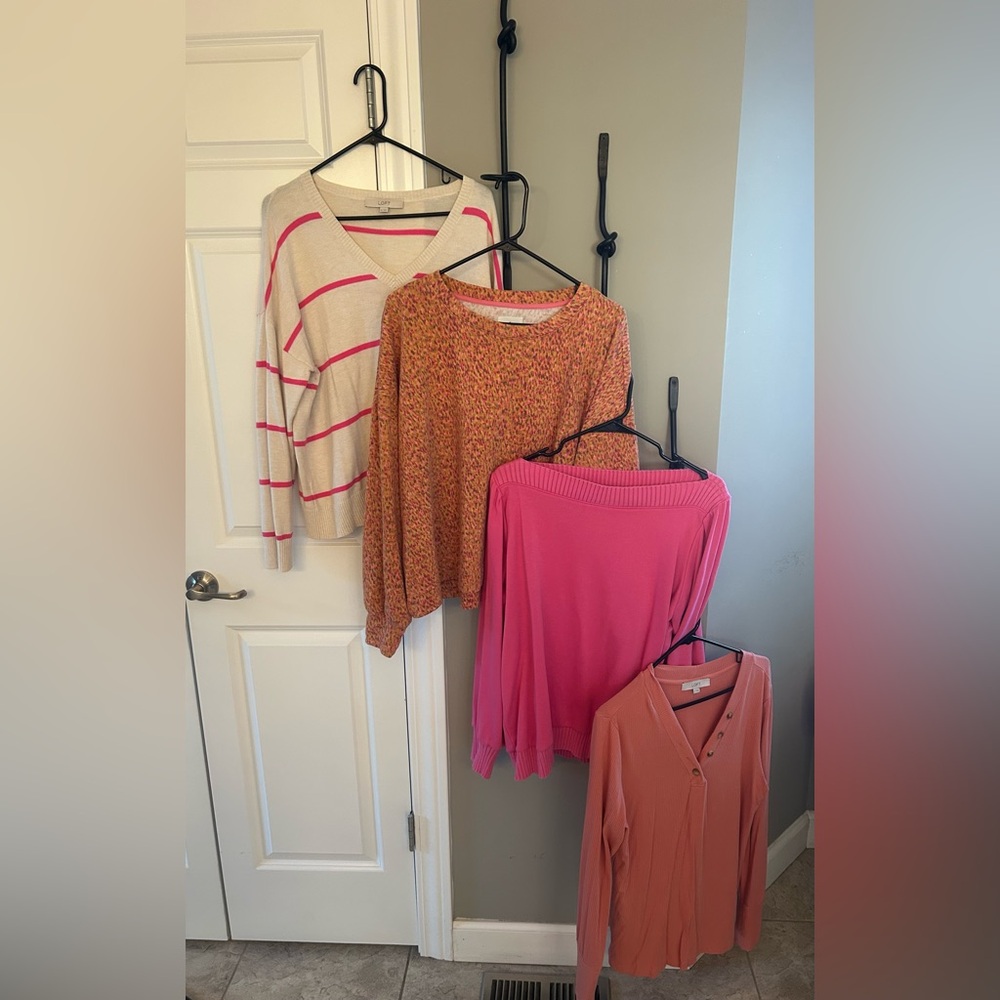 Loft & Lou and Grey Spring Tops Bundle🧡🌷💝